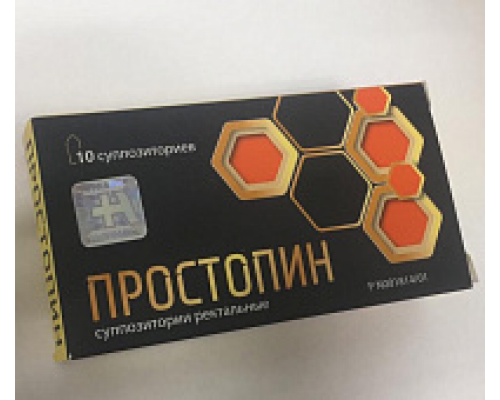 Простопин суппозитории ректальные 10 шт.