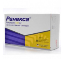 Ранекса 500 мг 60 шт. (Ранолазин) таблетки