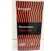 Разагилин Медисорб 1 мг 100 шт. таблетки