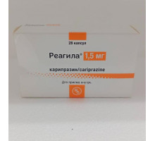 Реагила 1,5 мг 28 шт. (Карипразин) капсулы