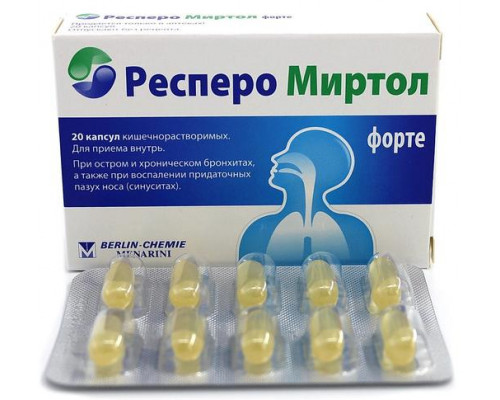 Респеро Миртол Форте 300 мг 
