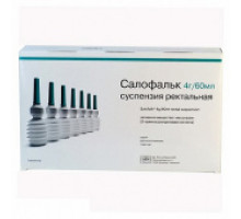 Салофальк  4 г/ 60 мл 7 шт суспензия ректальная