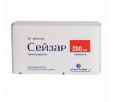Сейзар 200 мг 30 шт. (Ламотриджин) таблетки
