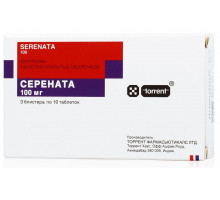 Серената 100 мг 30 шт. таблетки