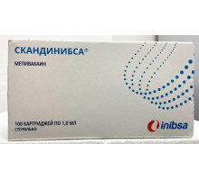 Скандинибса 30 мг/мл 1,8 мл 100 шт. (Мепивакаин) раствор для инъекций