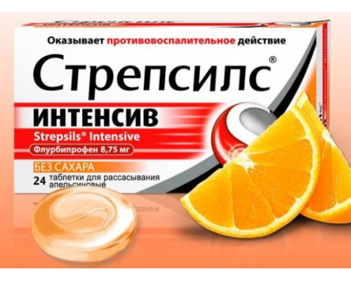 Стрепсилс Интенсив 24 шт 