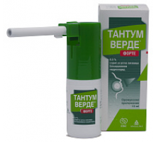 Тантум Верде Форте спрей 0,51 мг/доза 15 мл