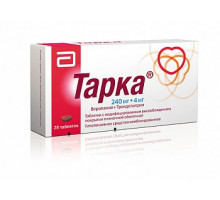 Тарка таблетки 4 мг+4 240 мг 28 шт