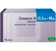 Телмиста Н 12,5 мг+40 мг 84 шт. таблетки