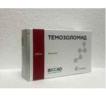 Темозоломид 250 мг 5 шт. капсулы Биокад