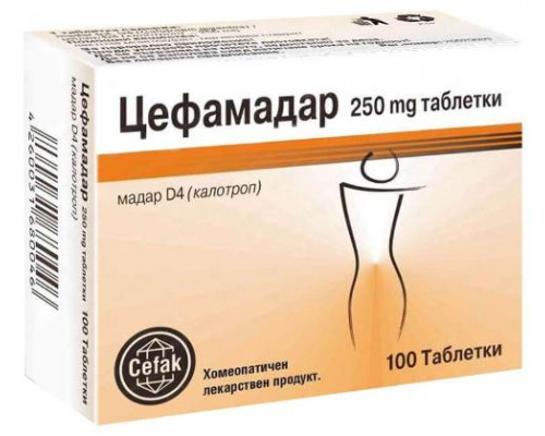 Цефамадар 100 шт. таблетки гомеопатические