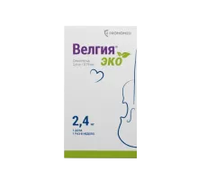 Велгия эко 2,4 мг (Семаглутид) раствор для подкожного введения 0,75 мл шприц в автоинжекторе 4 шт.