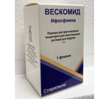 Вескомид 1 г 1 шт. (Ифосфамид) порошок для приготовления раствора для инъекций