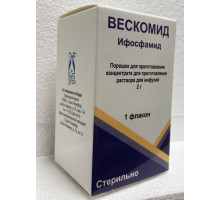 Вескомид 2 г 1 шт. (Ифосфамид) порошок для приготовления раствора для инъекций