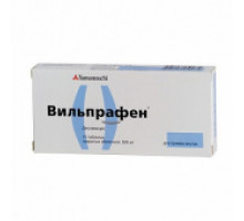 Вильпрафен таблетки 500 мг 10 шт