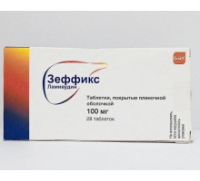 Зеффикс 100 мг 28 шт. (Ламивудин) таблетки