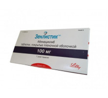 Зенлистик 100 мг 14 шт. таблетки (Абемациклиб)